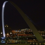 Newcastle at night